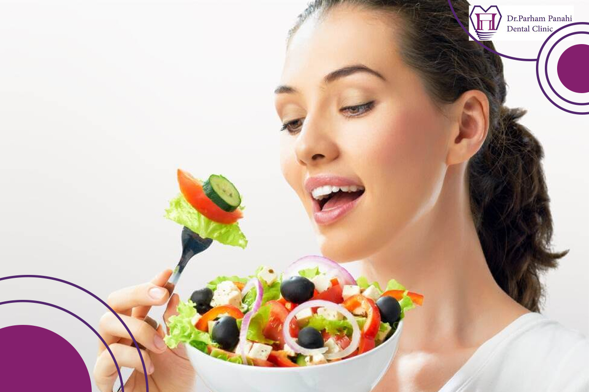 غذا مناسب بعد از لمینت دندان