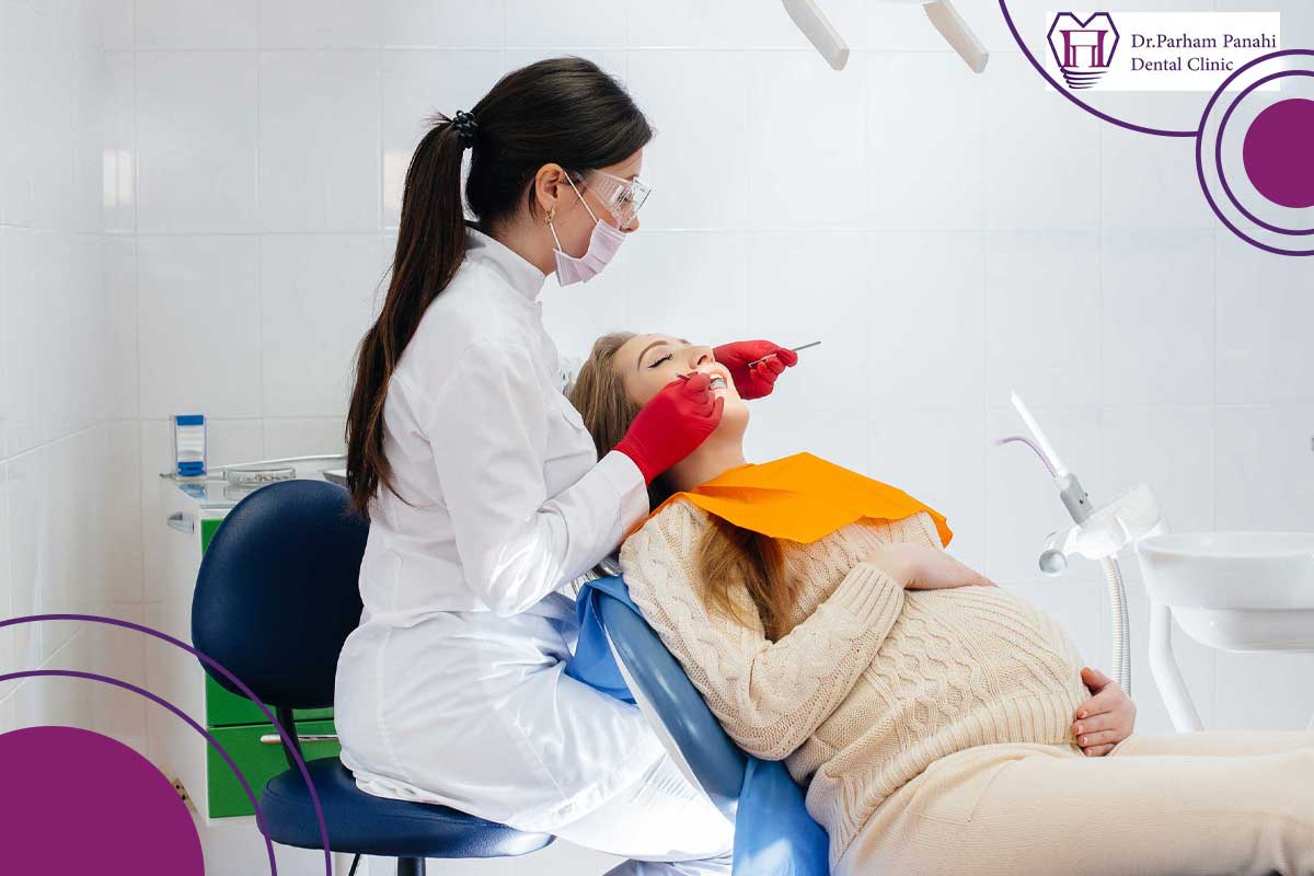 انجام لمینت دندان برای زنان باردار